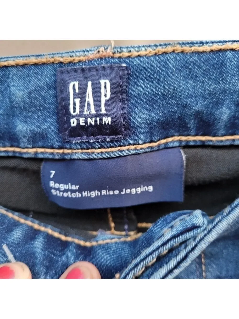 GAP Girls Regular Stretch High-Rise Jeggings